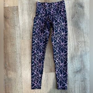 Terez pink geometric leggings XS y2k gymcore